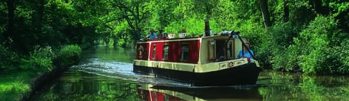 Choice of routes and locations for boating holidays